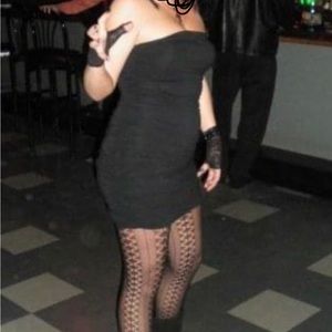 Black Strapless Dress